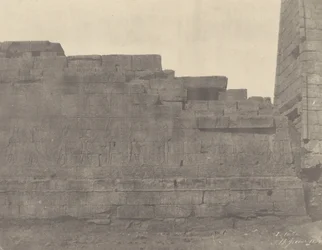 Karnak, Temple söder om Hypostyle Hall, South Wall (Exteriör Face)