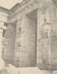 Medinet Habu, Palace of Ramses II 2nd Court, East Side
