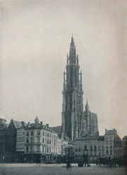 Vår Fru-katedralen, Antwerpen, Belgien, c1900 1914-1915
