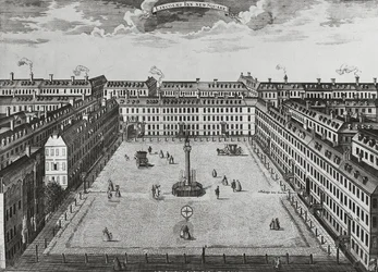 Lincolns Inn New Square, ca 1725