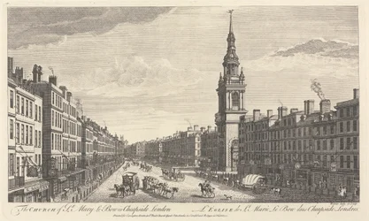 Kyrkan St. Mary le Bow i Cheapside London