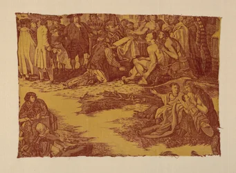 Fragment med titeln "William Penns fördrag med indianerna"