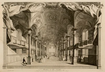Interiör av Saint Martin