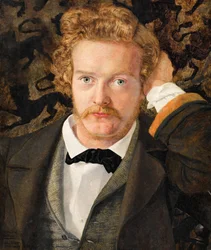 Porträtt av Arthur Brett