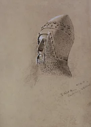 The Black Prince (1330-76), 13 december 1859 (penna och bläck på papper)