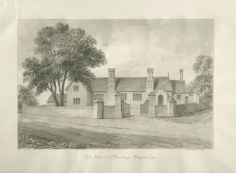 Armitage School: sepiateckning
