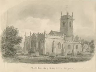 Ashley Church: sepiateckning