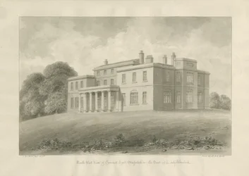Canwell Hall: sepiateckning