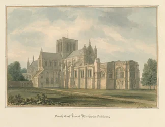 Hampshire - Winchester Cathedral, 1824