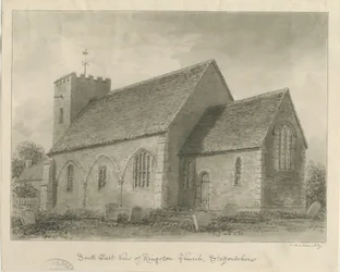 Kingstone Church: sepiateckning