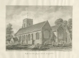 Kinver kyrka: sepiateckning