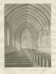 Lichfield - Interior of Christ Church [New Church