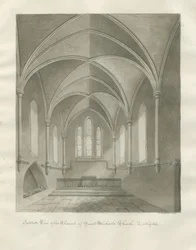 Lichfield - Interiör av St. Michael