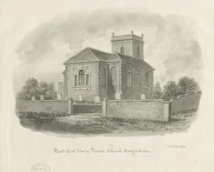 Kyrkan i Norton-in-the-Moors: sepialavyr