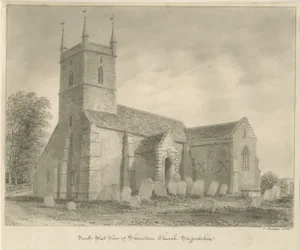 Shenstone Church: sepiateckning