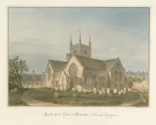 Sussex - Petworth Church, 1825