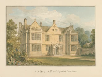 Wiltshire - Berwick Saint Leonardo - Old House, 1814