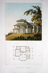 A Cottage Ornee, från Ackermanns 