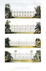 Garden Railing, från Ackermanns 