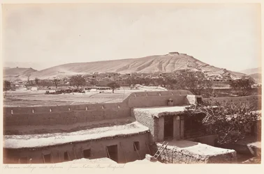 Byn Bemaru och försvar från det infödda bassjukhuset, 1879
