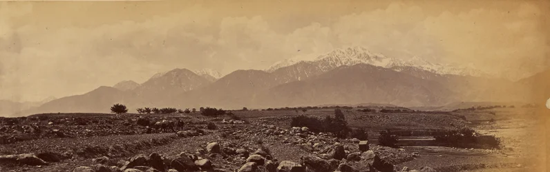 Panorama Safed Koh från Khyber till Shutar Gardan