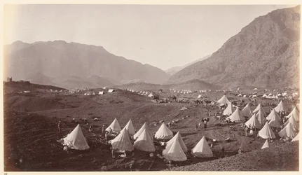 ?Shergai Heights ser mot Ali Musjid?, 1878 cirka