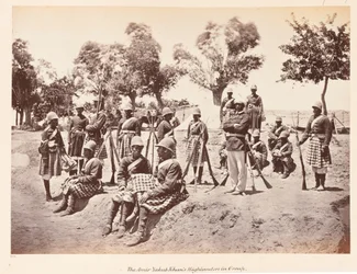 Amirs "Highland Guard", 1879 ca