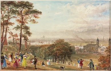 London från Greenwich