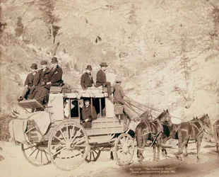 The Deadwood Coach reser i South Dakota