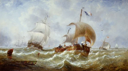 A Fresh Breeze, ca 1867 (olja på duk)