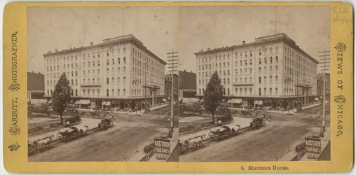 Sherman House, ca 1865