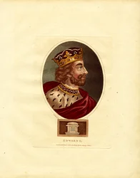 Porträtt av Edward II.
