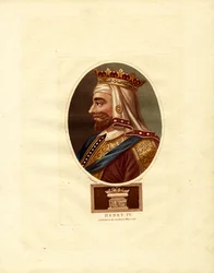 Porträtt av Henrik IV.