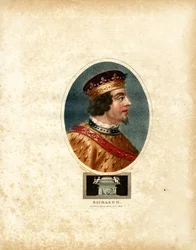 Porträtt av Richard II.