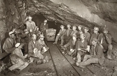 "Croust time", East Pool-gruva, illustration från 