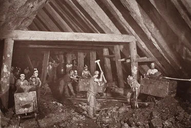 412, Dolcoath-gruvan, illustration från 