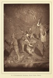 Underhandsstoppning, East Pool-gruvan