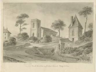 Fulford Church: sepiateckning