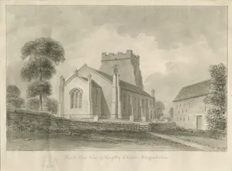 Kingsley Church: sepiateckning, 1841