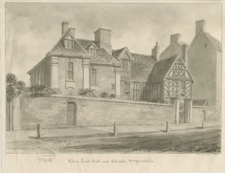 Tean Hall: sepiateckning