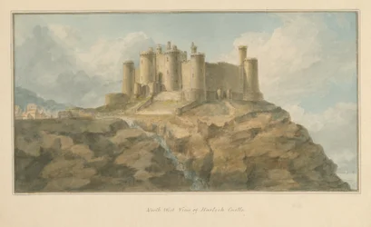 Wales - Mouthshire - Harlech Castle, 1800