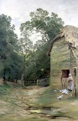 En Surrey Farmyard