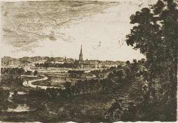 Salisbury från Wilton Park