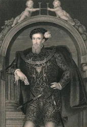 Henry Howard, Earl of Surrey, c1546, början av mitten av 1800-talet.