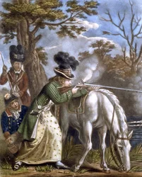 "The Ladies Shooting Poney"