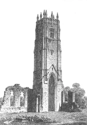 Grey Friars Tower, Richmond, North Yorkshire, c1800-1833