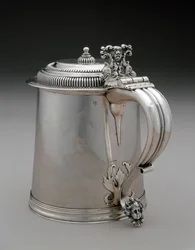 Tankard, 1695-1711 (silver)