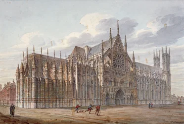 Westminster Abbey, London, 1816.