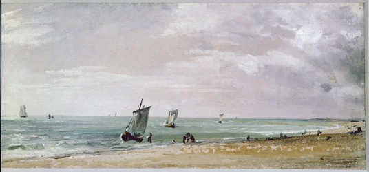 Brighton Beach (olja på duk