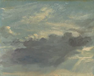 Molnstudie, ca 1821-22